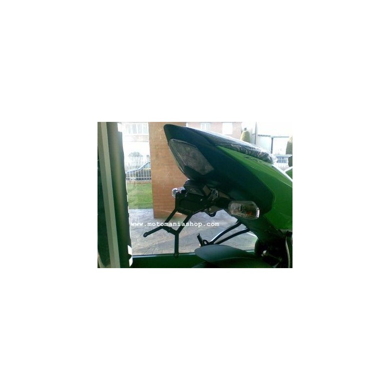 KENNZEICHENHALTER KAWASAKI ZX-6R 2009-2012, MIT EINSTELLBARER NEIGUNG