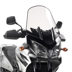 WINDSHIELD GIVI SUZUKI V-STROM 650 2004-2011, V-STROM 1000 2004-2013, TRANSPARENT