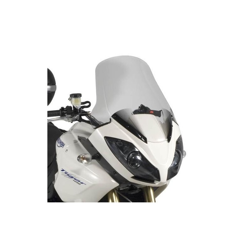 GIVI WINDSCREEN TRIUMPH TIGER 1050 2007-2015, TIGER SPORT 1050 2013-2015, TRANSPARENT