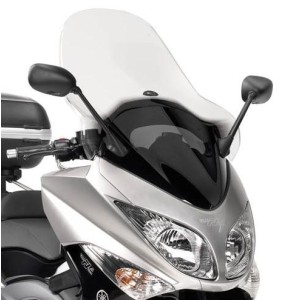 CUPOLINO GIVI TOURING YAMAHA T-MAX 500 2008-2011, TRASPARENTE
