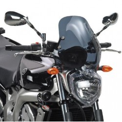 WINDSHIELD GIVI YAMAHA FZ6 2004-2006, SMOKED, WITH MOUNTING KIT