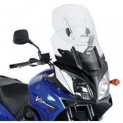 GIVI SLIDING WINDSHIELD SUZUKI V-STROM 650 2004-2011, V-STROM 1000 2004-2013, TRANSPARENT