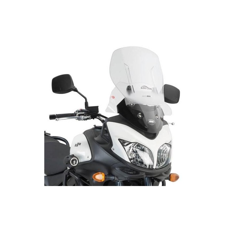 GIVI SLIDING WINDSHIELD SUZUKI V-STROM 650 2012-2016, TRANSPARENT