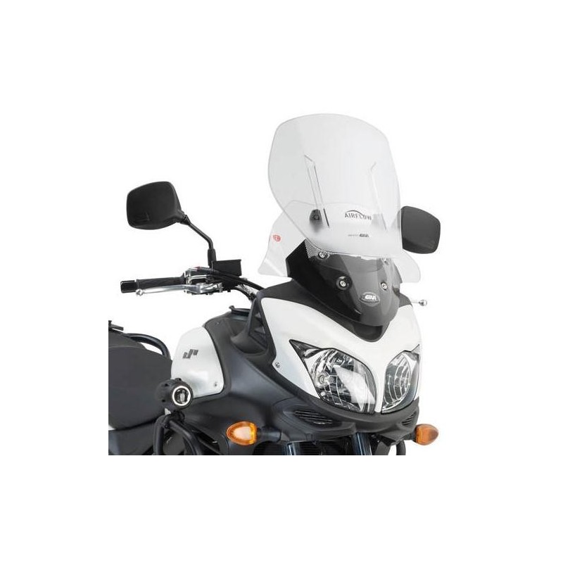 PARABRISAS CORREDIZO GIVI SUZUKI V-STROM 650 2012-2016, TRANSPARENTE