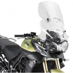 PARABREZZA SCORREVOLE GIVI TRIUMPH TIGER 800/XC 2011-2017, TRASPARENTE