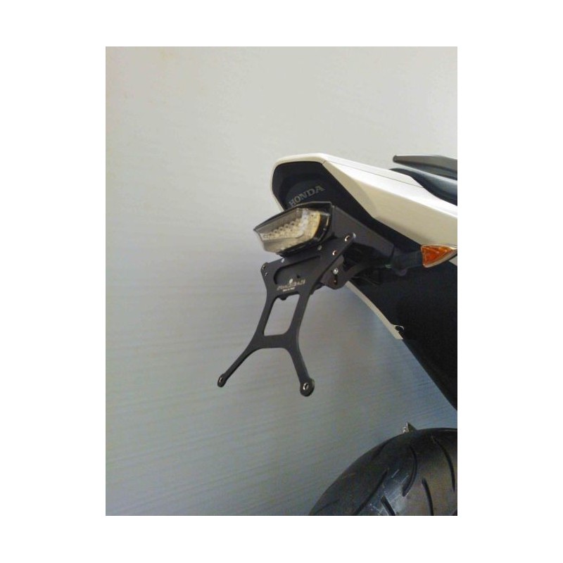 LICENSE PLATE SUPPORT HONDA INTEGRA 700 2012-2013, WITH ADJUSTABLE INCLINATION
