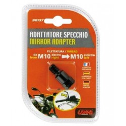 MIRROR ADAPTER FOR NAKED MOTORCYCLES (FROM THREAD M10 RH TO THREAD M10 SX)