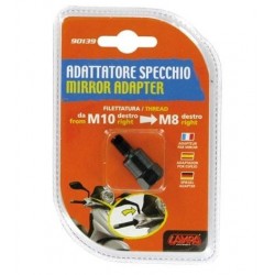 MIRROR ADAPTER FOR NAKED MOTORCYCLES (FROM THREAD M10 DX TO THREAD M8 DX)