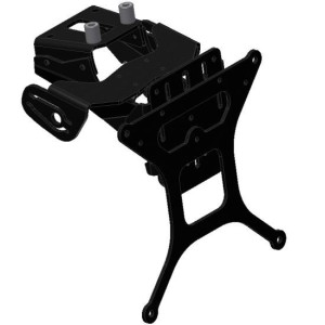 PORTAMATRÍCULA PARA KAWASAKI Z 800 2013-2016, CON INCLINACIÓN AJUSTABLE