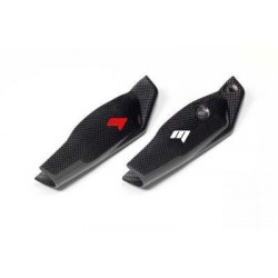 PAIR OF FORK GUARDS IN CARBON FIBER DUCATI HYPERMOTARD 1100/S 2007-2009