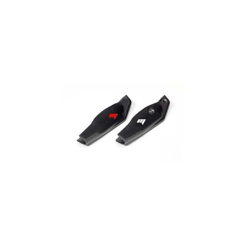 PAIR OF FORK GUARDS IN CARBON FIBER DUCATI HYPERMOTARD 1100/S 2007-2009