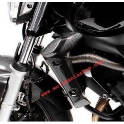 CARBON FIBER RADIATOR COVER YAMAHA FZ6 S2 2007-2013