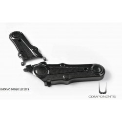 KIT TAPA CORREA DISTRIBUCION EN FIBRA DE CARBONO DUCATI MONSTER 1100 EVO 2011-2013, HYPERMOTARD 1100 EVO/SP 2010-2011