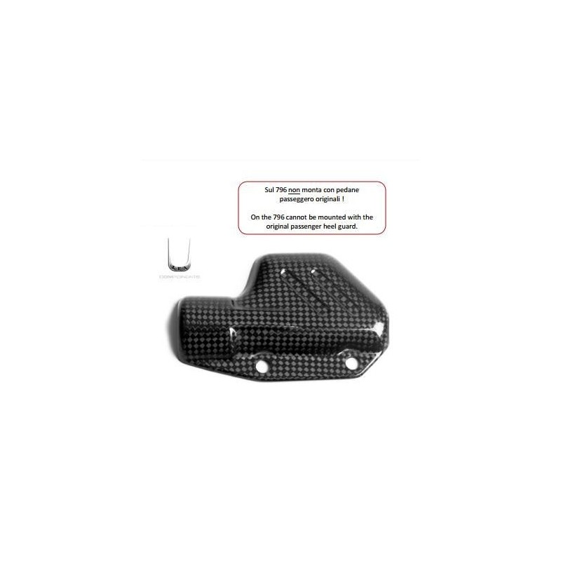 COVER POMPA FRENO IN FIBRA DI CARBONIO DUCATI HYPERMOTARD 1100 2007-2009, HYPERMOTARD 796, 1100/EVO