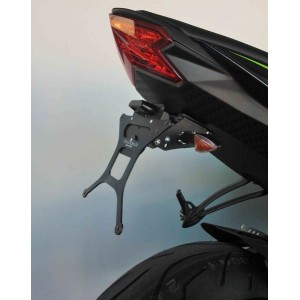 KENNZEICHENHAL KAWASAKI ZX-6R 600 2013, MIT EINSTELLBARER NEIGUNG