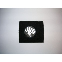 BREMSÖLTANK-SCHUTZ-MANSCHETTE MIT HONDA-EMBLEM, SCHWARZ