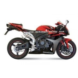 EXHAUST MIVV SUONO FOR HONDA CBR 600 RR 600 2007-2012, APPROVED STEEL/CARBON