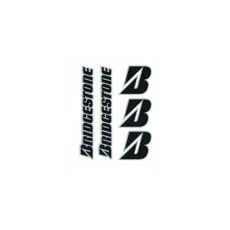 TECHNICAL SPONSOR STICKERS KIT, BRIDGESTONE TYPE