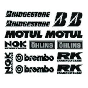 KIT ADESIVI SPONSOR TECNICI, MISTO