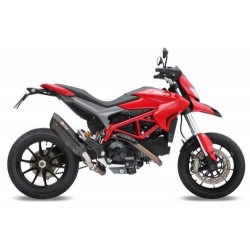 EXHAUST MIVV SUONO FOR DUCATI HYPERMOTARD 821 2013-2015, DEKAT BLACK/CARBON