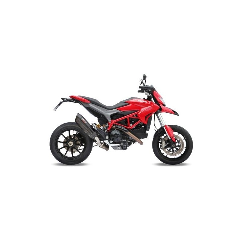 TERMINALE MIVV SUONO DUCATI HYPERMOTARD 821 2013-2015, DEKAT BLACK/CARBONIO