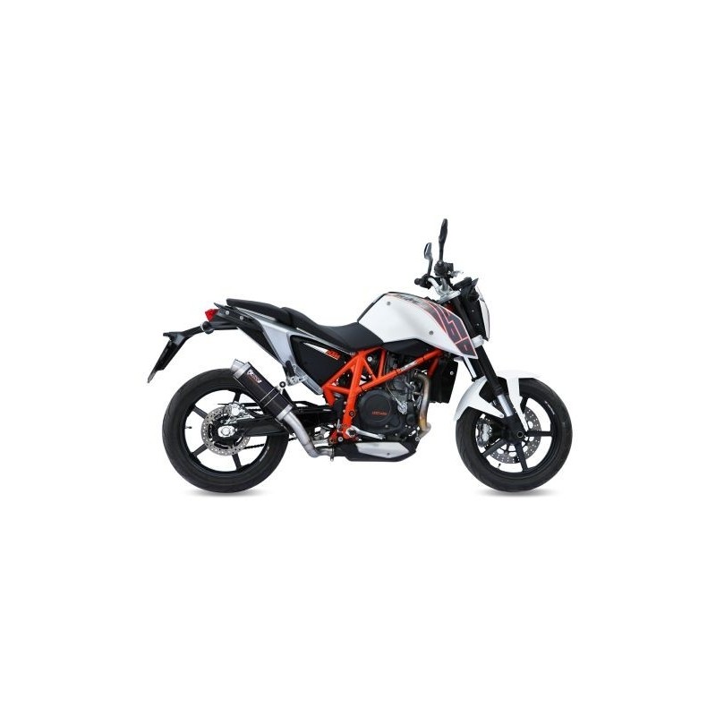 EXHAUST MIVV GP KTM 690 DUKE 2012-2015, APPROVED BLACK