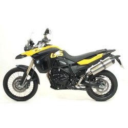 ARROW MAXI RACE-TECH EXHAUST BMW F 650 GS 2008-2012, TITANIUM/CARBON, APPROVED