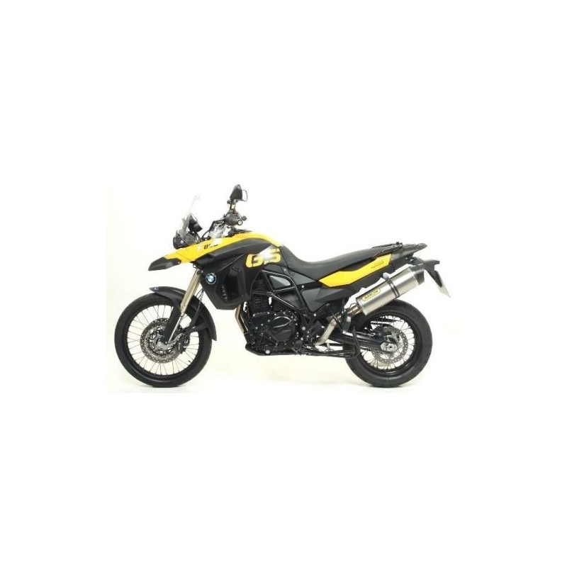 ARROW MAXI RACE-TECH EXHAUST BMW F 650 GS 2008-2012, TITANIUM/CARBON, APPROVED