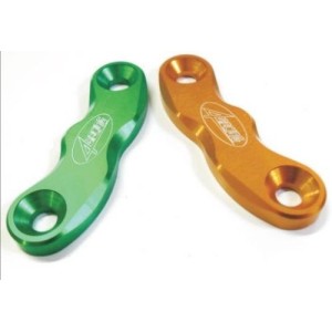 PAR TAPONES PARA ESPEJOS 4-RACING KAWASAKI ZX-6R 2009-2016, ZX-10R 2011-2015 VERDE
