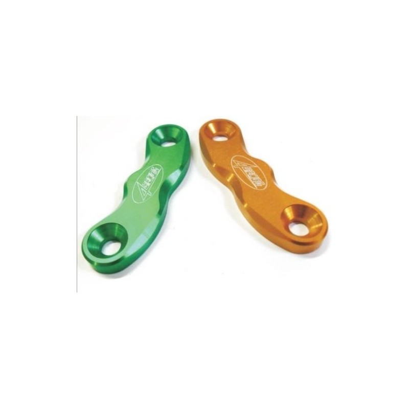PAIR OF 4-RACING MIRROR HOLE CAPS KAWASAKI ZX-6R 2009-2016, ZX-10R 2011-2015 GREEN