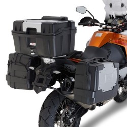 SPEZIFISCHER STAHLROHR-SEITENKOFFERTRÄGE GIVI SCHNELLWECHS FÜR KOFFER MONOKEY KTM 1190 ADVENTURE/R 2