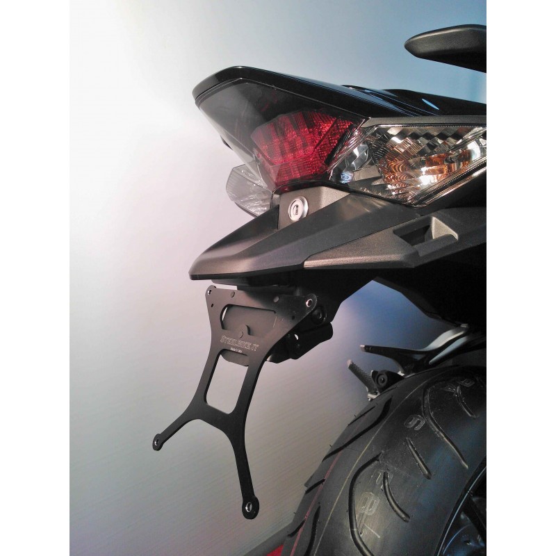 LICENSE PLATE SUPPORT HONDA VFR 800 F 2014-2020, WITH ADJUSTABLE INCLINATION