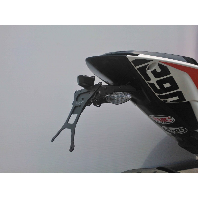 PORTATARGA KTM 1290 SUPER DUKE R 2014-2016, CON INCLINAZIONE REGOLABILE