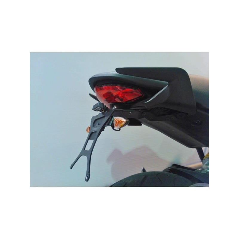 PORTAMATRÍCULA PARA DUCATI MONSTER 821 2014-2017, CON INCLINACIÓN AJUSTABLE