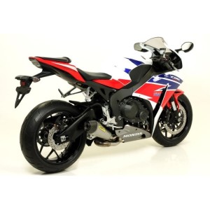 TERMINALE ARROW X-KONE HONDA CBR 1000 RR 2014-2016, ACCIAIO/CARBONIO, OMOLOGATO