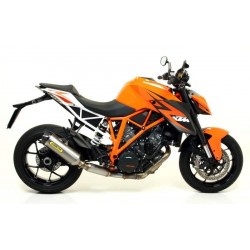 ARROW RACE-TECH EXHAUST KTM 1290 SUPER DUKE R 2014-2016, TITANIUM/CARBON, APPROVED