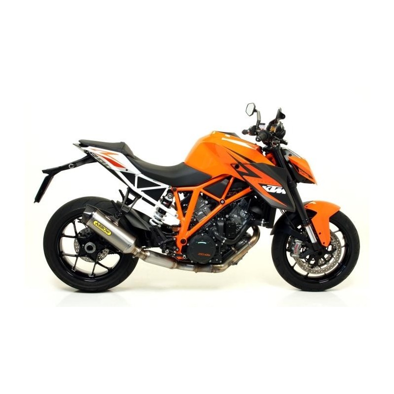 ARROW RACE-TECH EXHAUST KTM 1290 SUPER DUKE R 2014-2016, TITANIUM/CARBON, APPROVED