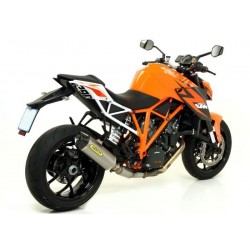 ARROW RACE-TECH EXHAUST KTM 1290 SUPER DUKE R 2014-2016, TITANIUM/CARBON, APPROVED