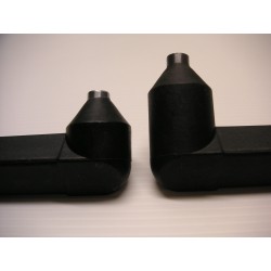 PAIR OF CONE SUPPORTS WITH DIFFERENTIATED HEIGHT FOR ANT FS-10 STAND ADAPTABLE ONLY TO SOME MOTORCYCLE MODELS