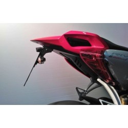 LICENSE PLATE SUPPORT MV AGUSTA RIVALE 800 2014-2018, WITH ADJUSTABLE INCLINATION