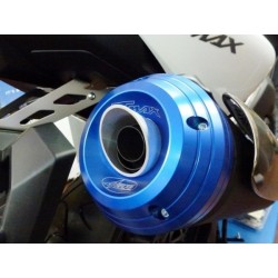 BOQUILLA 4-RACING PARA SILENCIADOR DE ESCAPE ORIGINAL YAMAHA T-MAX 530 2012-2014 NEGRO