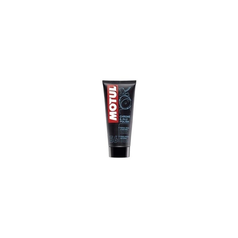 MOTUL E6 CHROME & ALU POLISH CHROME AND ALUMINUM PART CLEANER