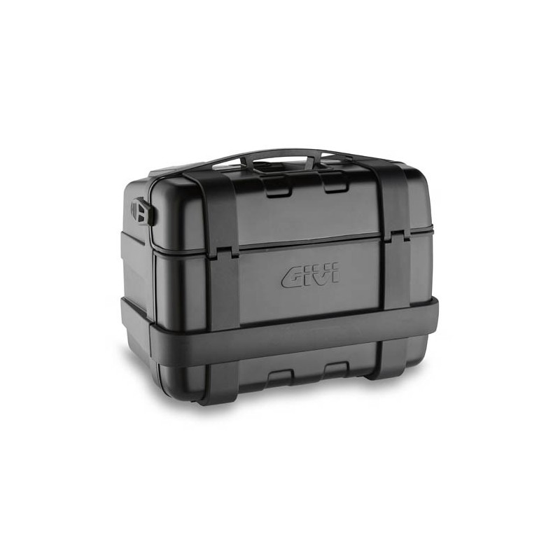 PAR DE FUNDAS LATERALES MONOKEY GIVI TRK46B, TREKKER 46 LITROS, NEGRO TOTAL