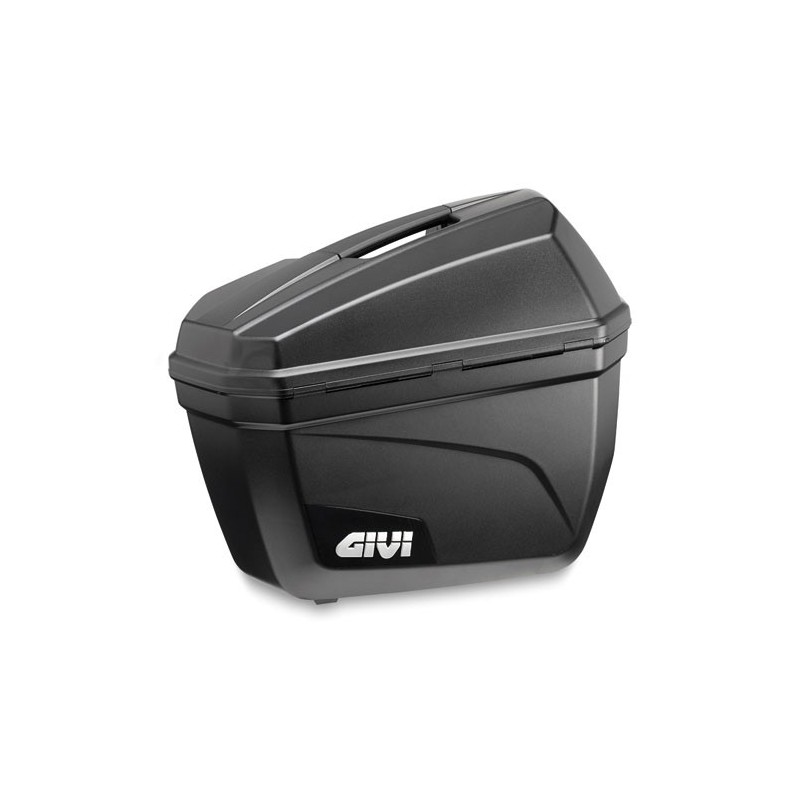 PAIR OF SIDE CASES MONOKEY GIVI, 22 LITERS, BLACK