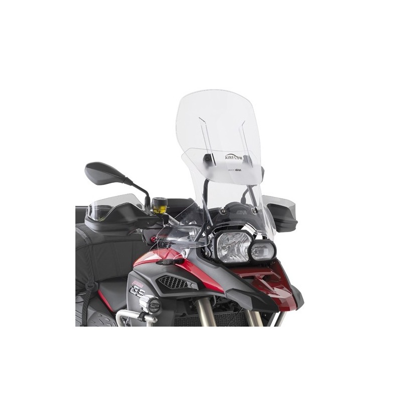 GIVI SLIDING WINDSHIELD BMW F 800 GS ADVENTURE 2013-2018, TRANSPARENT