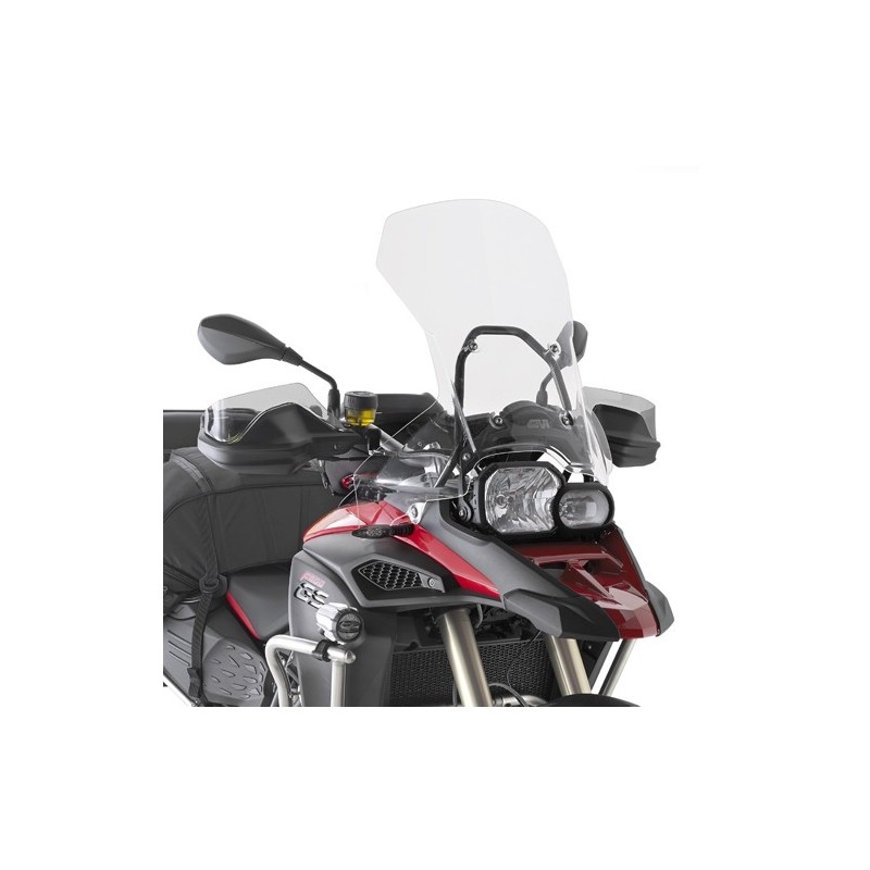 CUPOLINO GIVI TOURING BMW F 800 GS ADVENTURE 2013-2018, TRASPARENTE