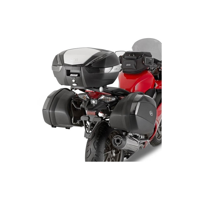 SPEZIFISCHER TOPCASE TRÄGER GIVI FÜR TOPCASE MONOKEY/MONOLOCK HONDA VFR 800 F 2014-2020