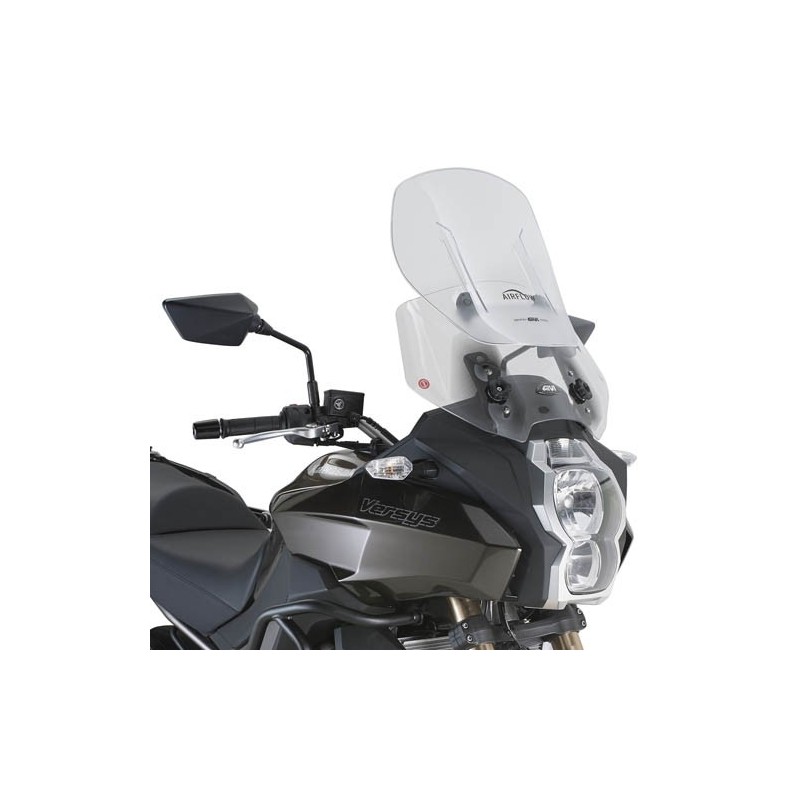 PARABRISAS CORREDIZO GIVI AIRFLOW KAWASAKI VERSYS 650 2015-2020, TRANSPARENTE