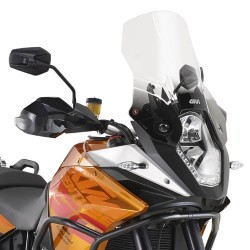 CUPOLINO GIVI TOURING KTM ADVENTURE 1190/R 2013-2016, TRASPARENTE