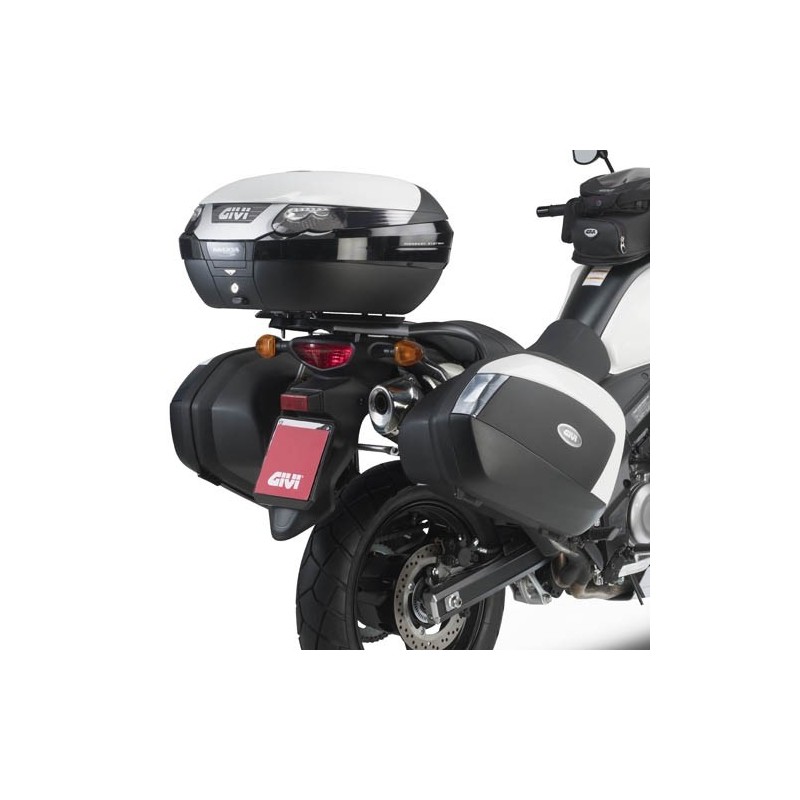 SPEZIFISCHER STAHLROHR-SEITENKOFFERTRÄGE GIVI FÜR KOFFER MONOKEY SIDE SUZUKI V-STROM 650 2012-2016